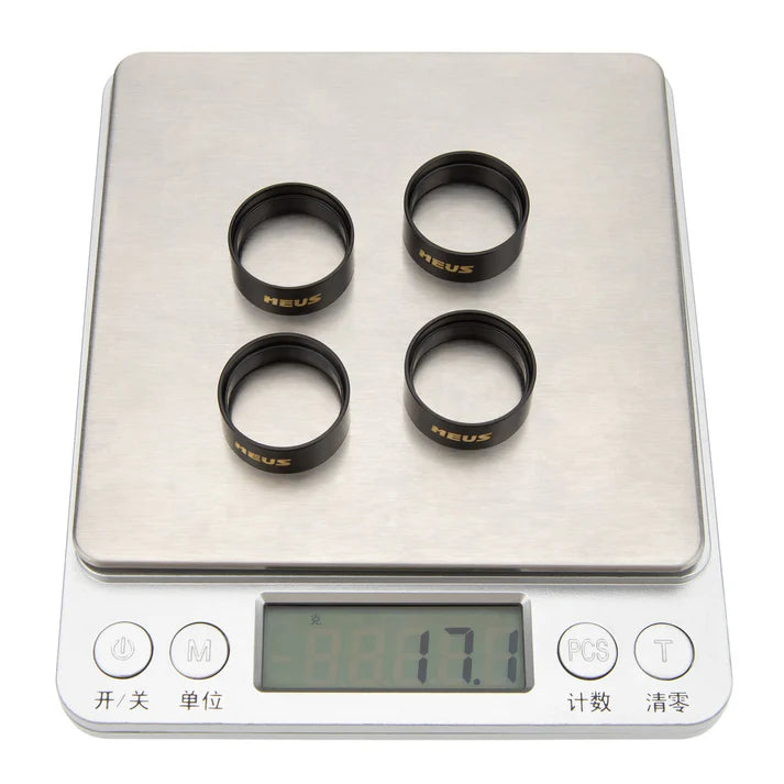 MEUS Racing 4.3g/pc Brass Inner Clamp Rings For MEUS 0.7" Beadlock Wheel Rim for Axial 1/30 SCX30 Redcat 1/32 Ascent-32