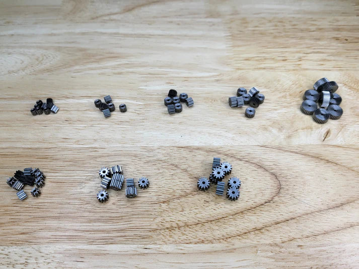 1.5mm Shaft Diameter Press-Fit Pinion Gears - Mod.3 Pitch (Sold Individually)