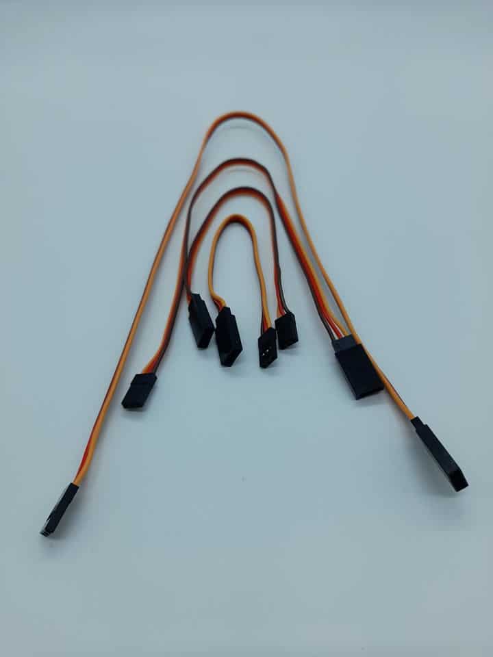 Servo Extensions Cables (Variety pack of 4) (WAGCABSVREXT4)