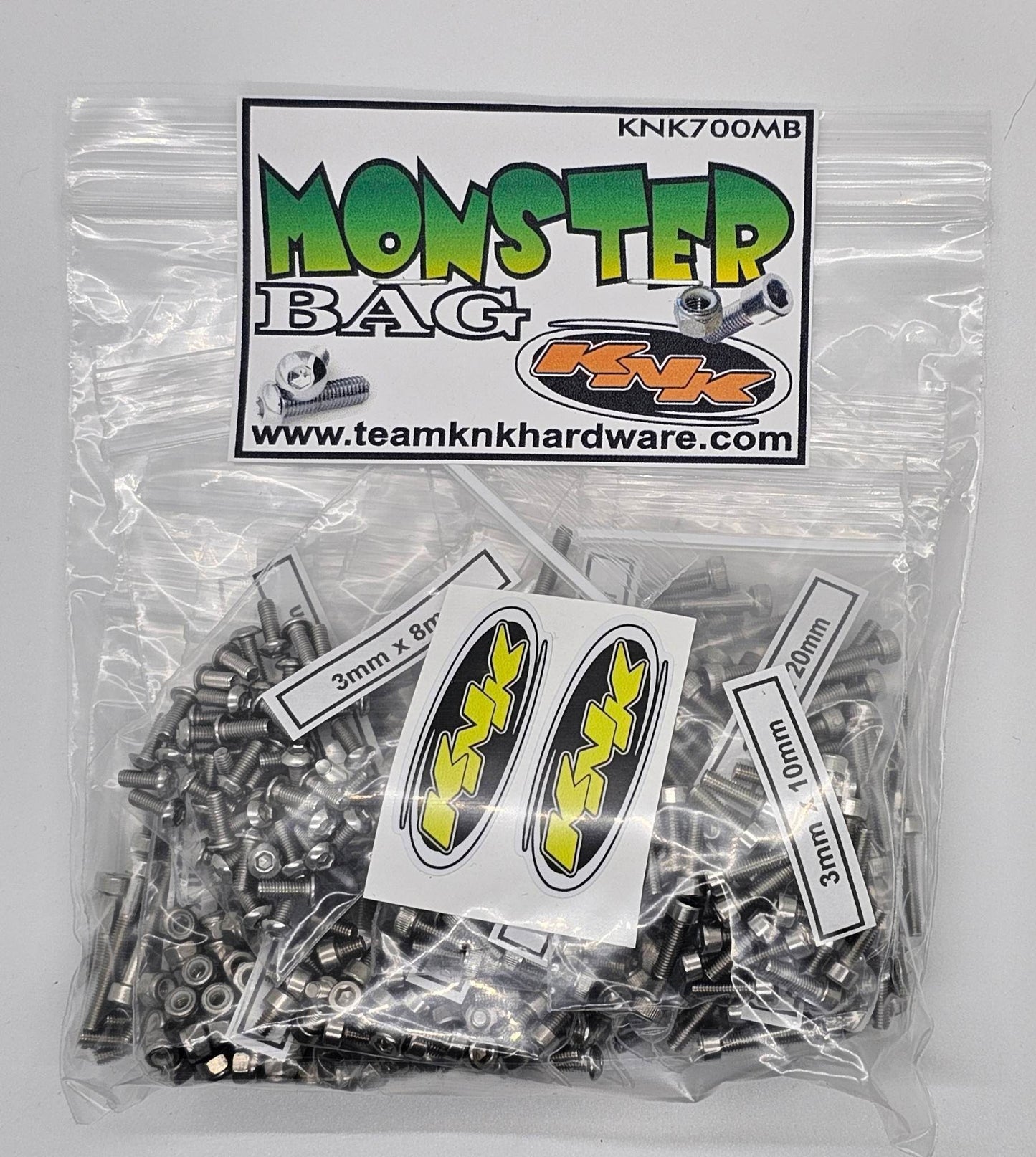 Monster Bag Stainless Hardware Kit (700 pcs)
