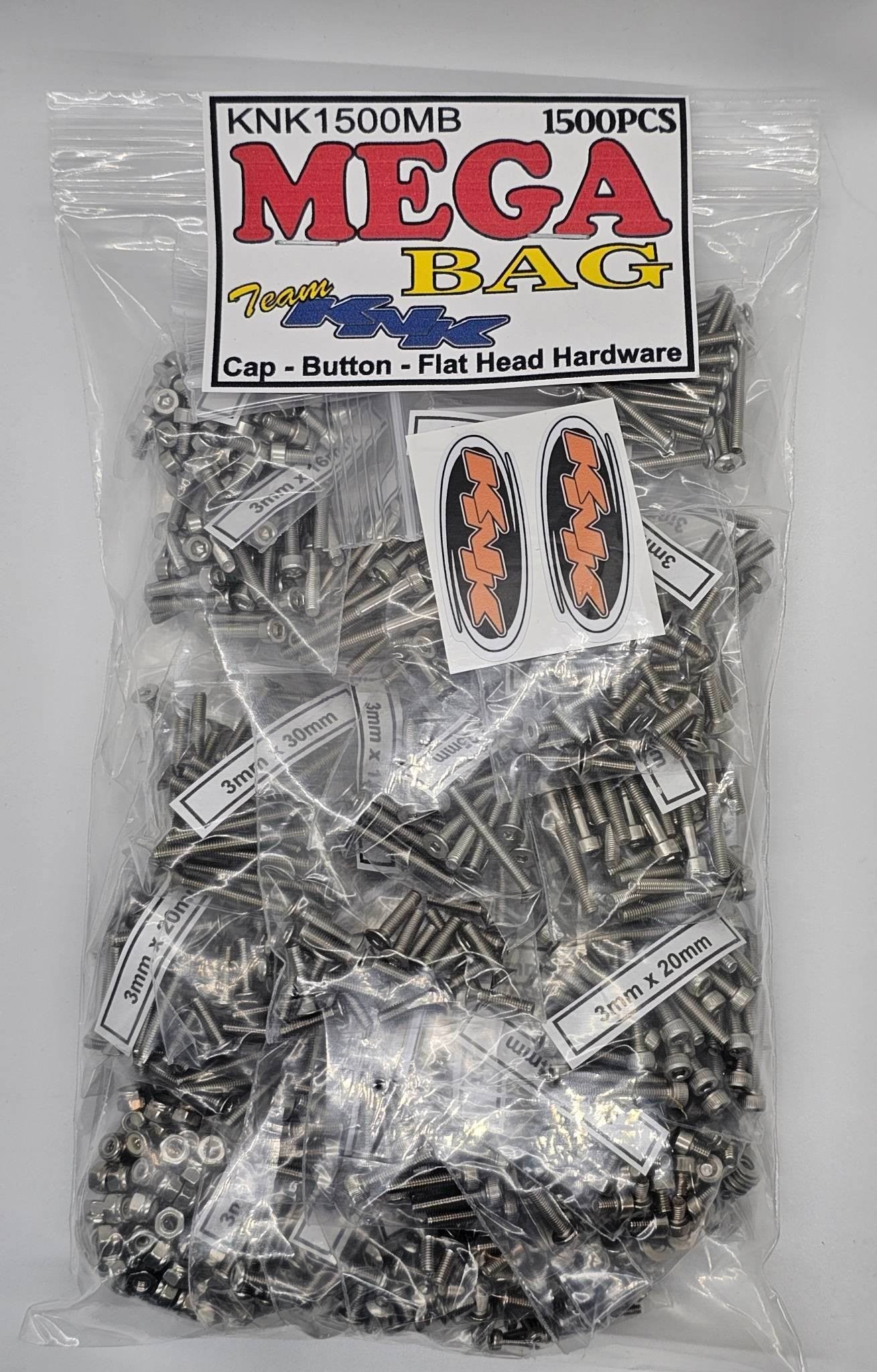 Mega Bag Stainless Hardware Kit (1500 pcs)