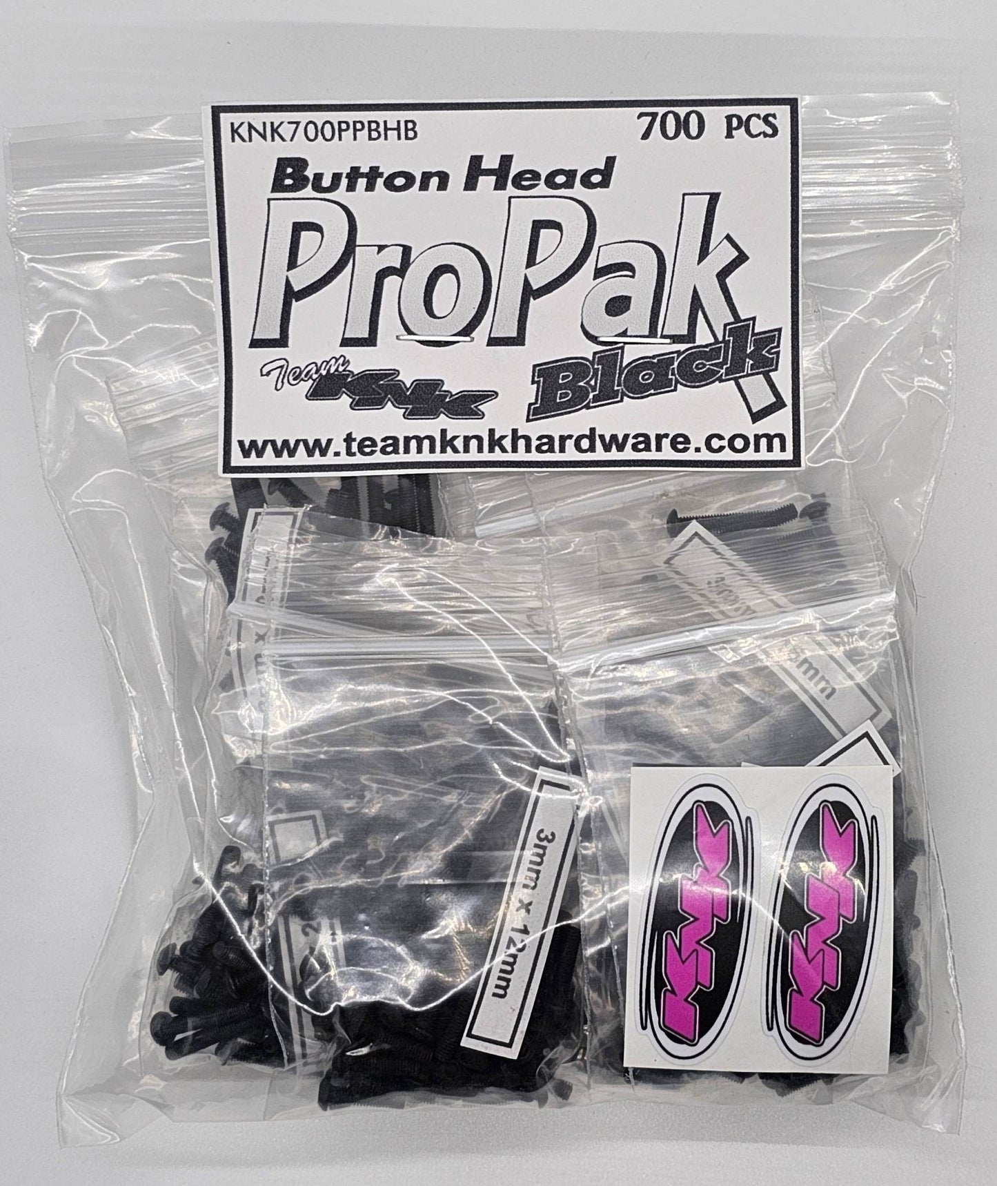 Button Head ProPak Black Oxide Bulk Bag (700 pcs)