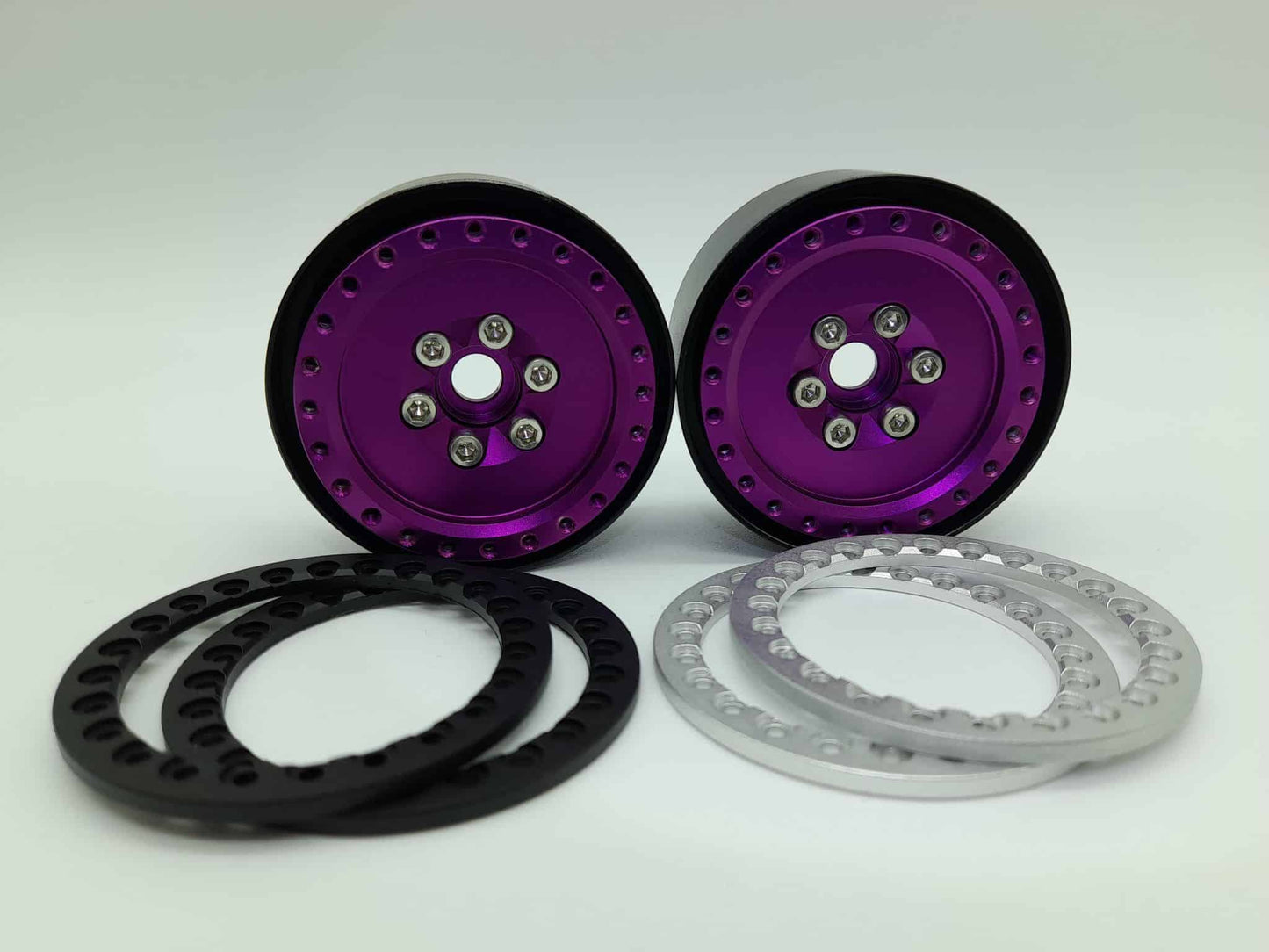 »Exclusif WAG » Roues 1.9/Mag Beadlock lot de 2 (WCW-21)