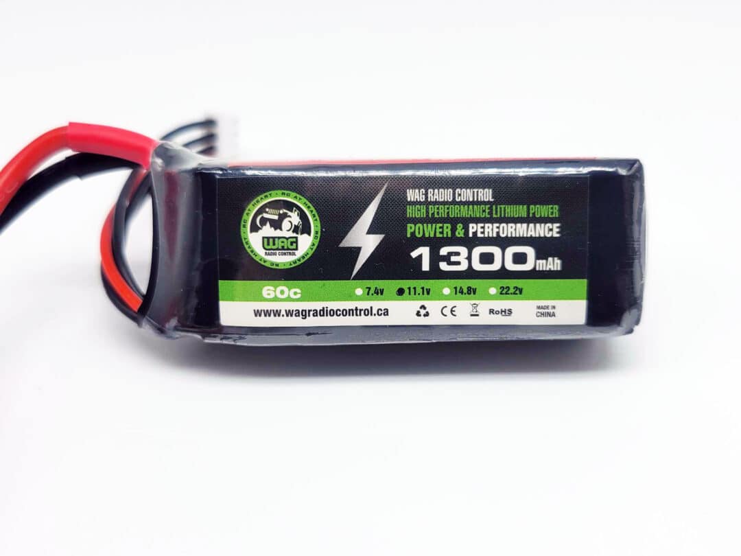 Batterie Lipo 3S 11.1V 1300mAh 60C XT60 (SPL-1300)