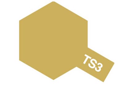 TS-3 - JAUNE FONCÉ - Peinture en aérosol - 100ml