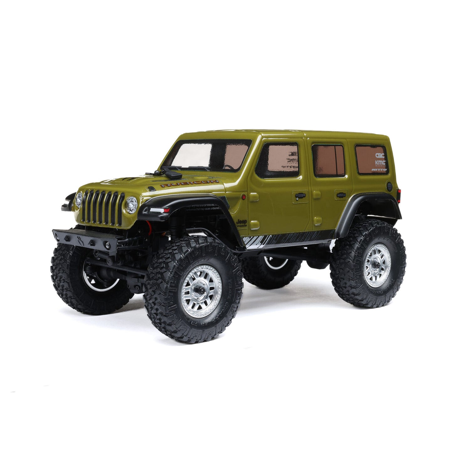 1/24 SCX24 2019 Jeep Wrangler JLU CRC 4X4 RTR Brushed Rock Crawler (Chargeur et Batterie inclus), VERT