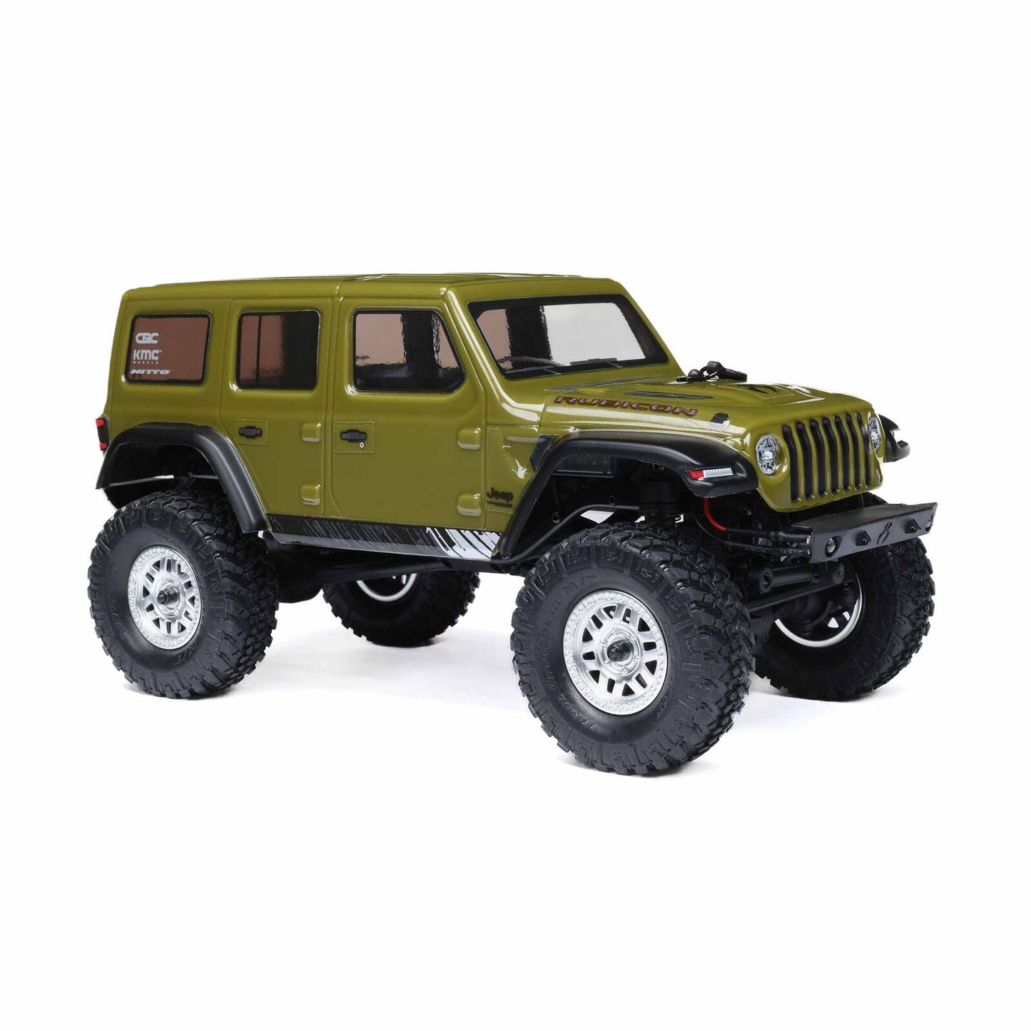 1/24 SCX24 2019 Jeep Wrangler JLU CRC 4X4 RTR Brushed Rock Crawler (Chargeur et Batterie inclus), VERT