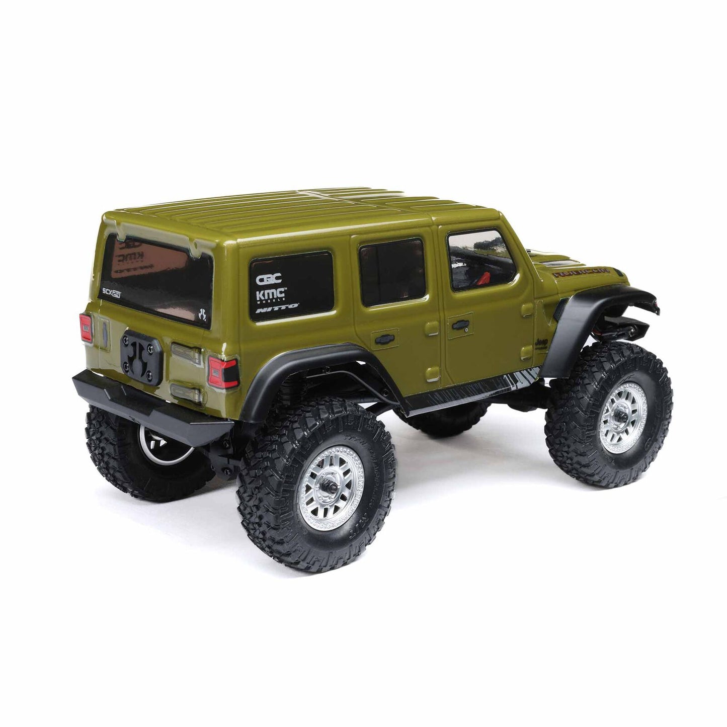 1/24 SCX24 2019 Jeep Wrangler JLU CRC 4X4 RTR Brushed Rock Crawler (Chargeur et Batterie inclus), VERT