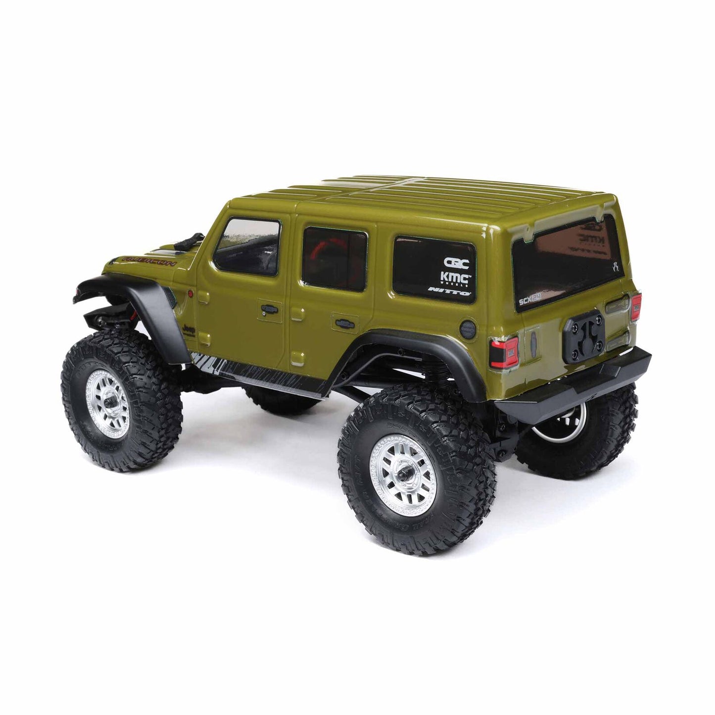 1/24 SCX24 2019 Jeep Wrangler JLU CRC 4X4 RTR Brushed Rock Crawler (Chargeur et Batterie inclus), VERT