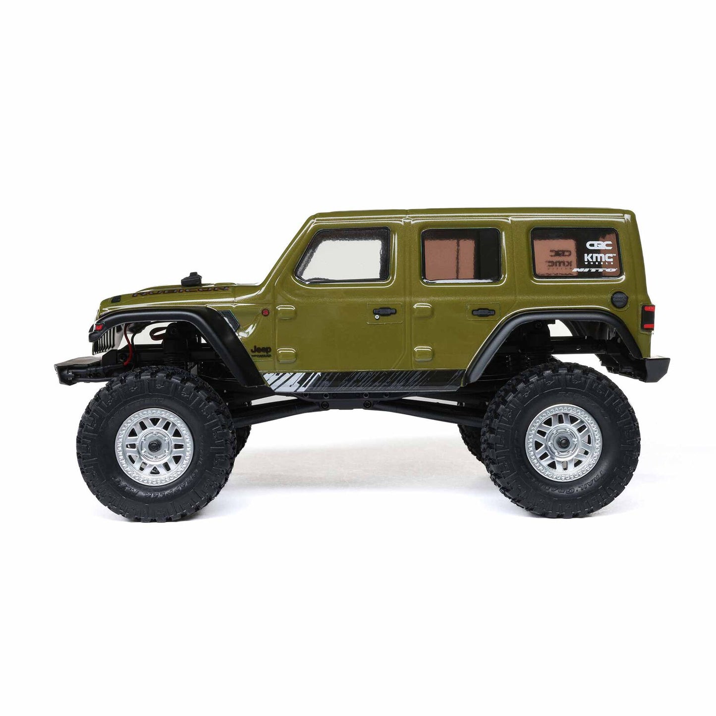 1/24 SCX24 2019 Jeep Wrangler JLU CRC 4X4 RTR Brushed Rock Crawler (Chargeur et Batterie inclus), VERT