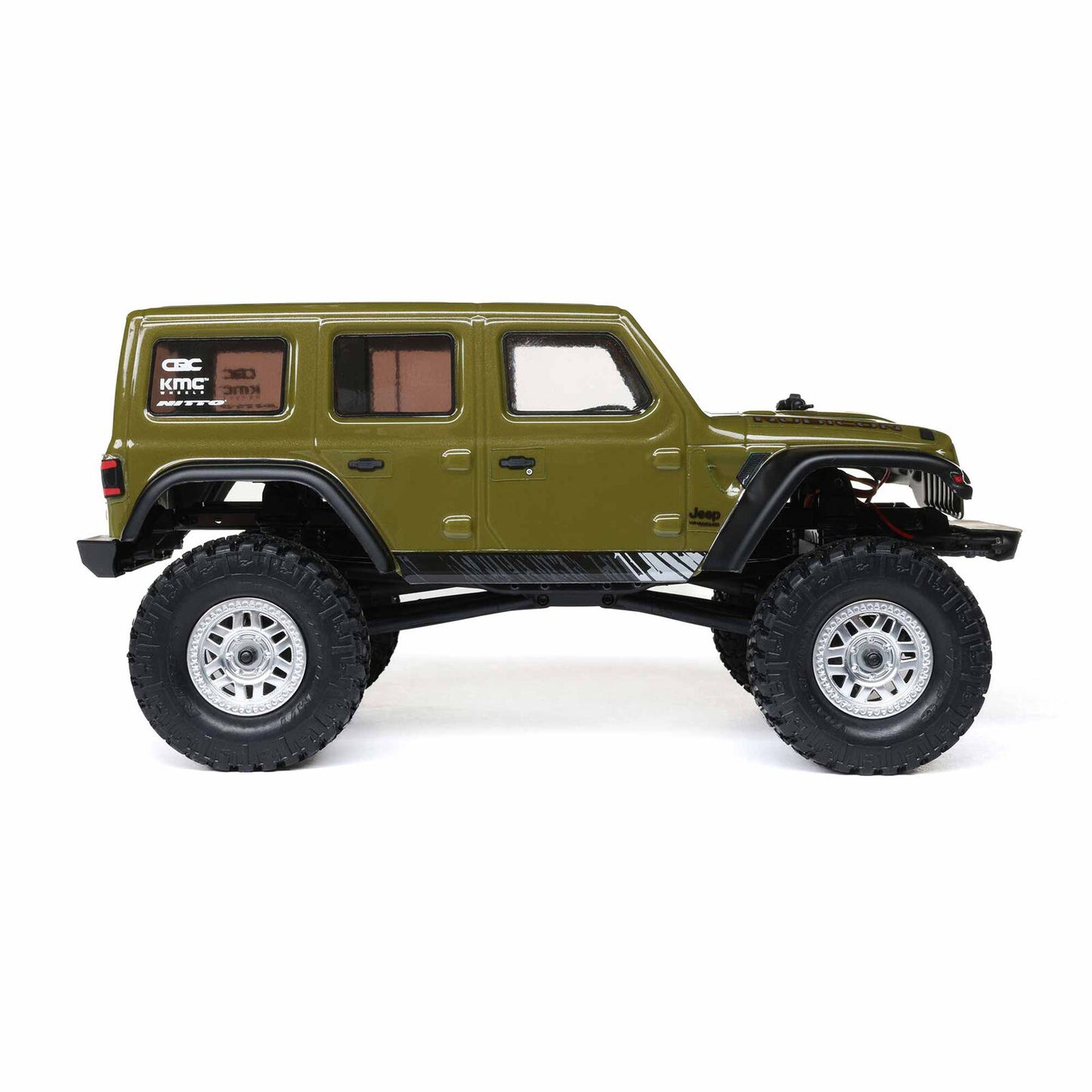 1/24 SCX24 2019 Jeep Wrangler JLU CRC 4X4 RTR Brushed Rock Crawler (Chargeur et Batterie inclus), VERT