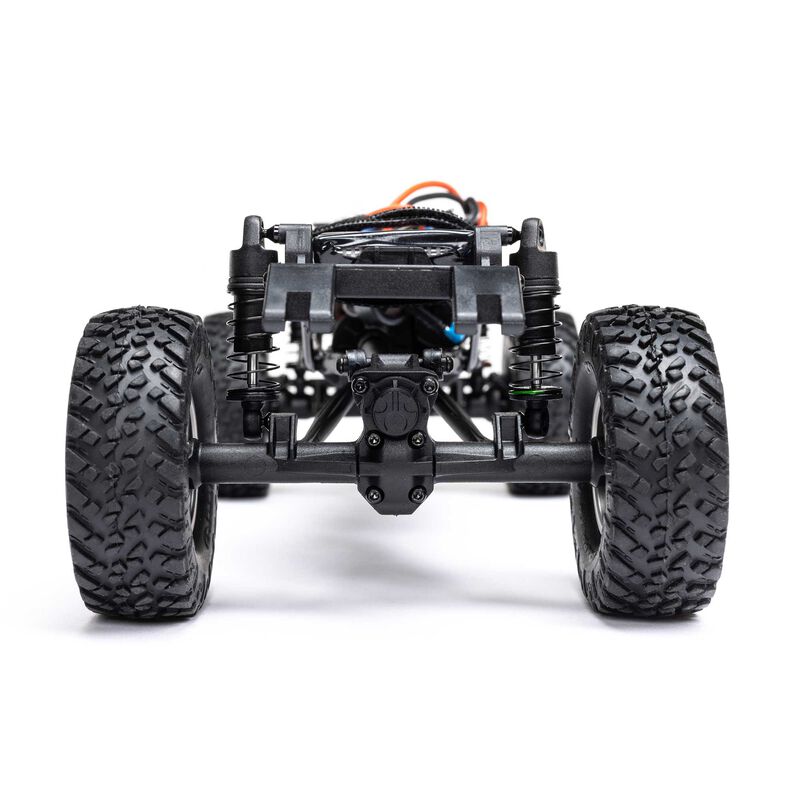 1/24 SCX24 Jeep JT Gladiator 4X4 RTR Brushed Rock Crawler (Battery & Charger Included), White/Blanc