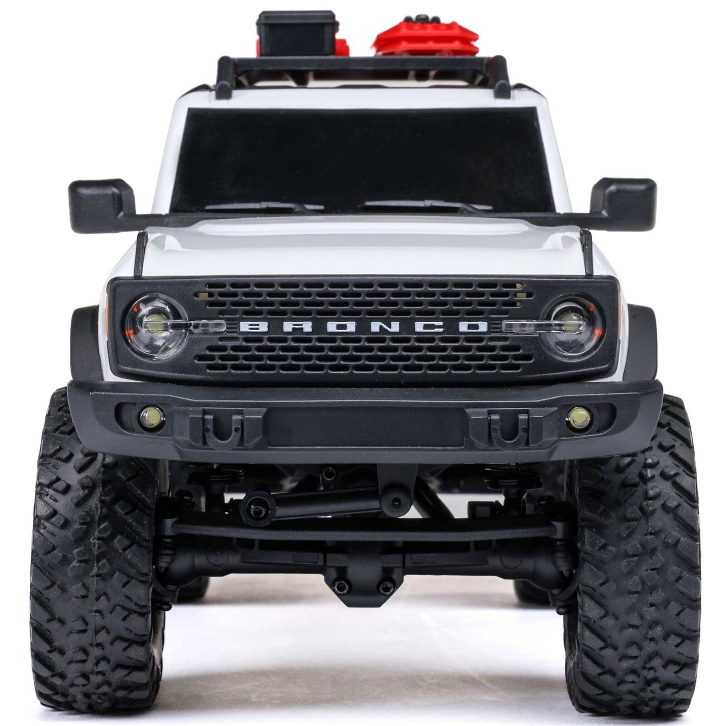 1/24 SCX24 Ford Bronco 4X4 RTR Brushed Rock Crawler (Chargeur et Batterie inclus) BLANC