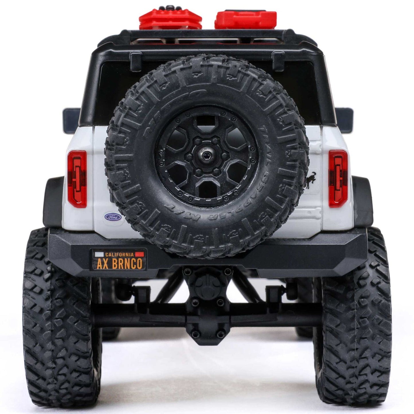 1/24 SCX24 Ford Bronco 4X4 RTR Brushed Rock Crawler (Chargeur et Batterie inclus) BLANC