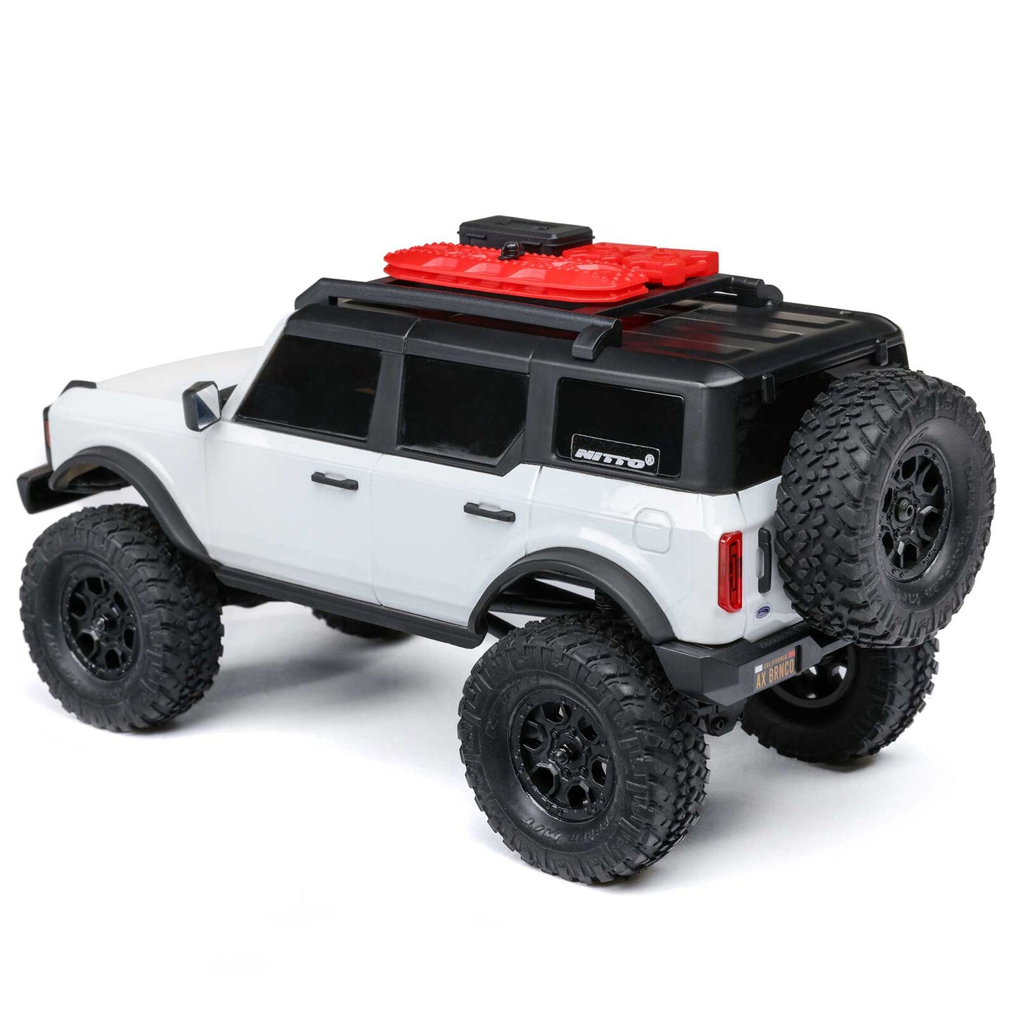 1/24 SCX24 Ford Bronco 4X4 RTR Brushed Rock Crawler (Chargeur et Batterie inclus) BLANC
