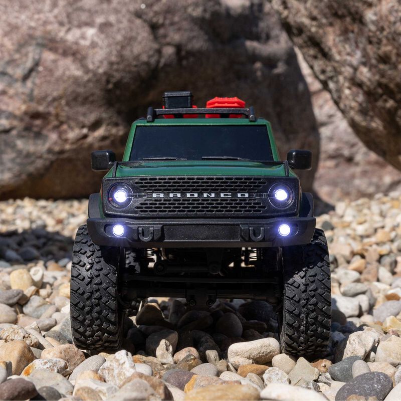 1/24 SCX24 Ford Bronco 4X4 RTR Brushed Rock Crawler (Chargeur et Batterie inclus) VERT