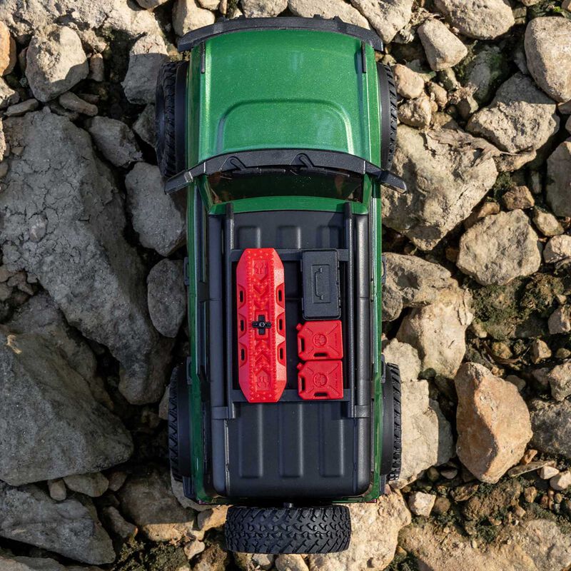 1/24 SCX24 Ford Bronco 4X4 RTR Brushed Rock Crawler (Chargeur et Batterie inclus) VERT