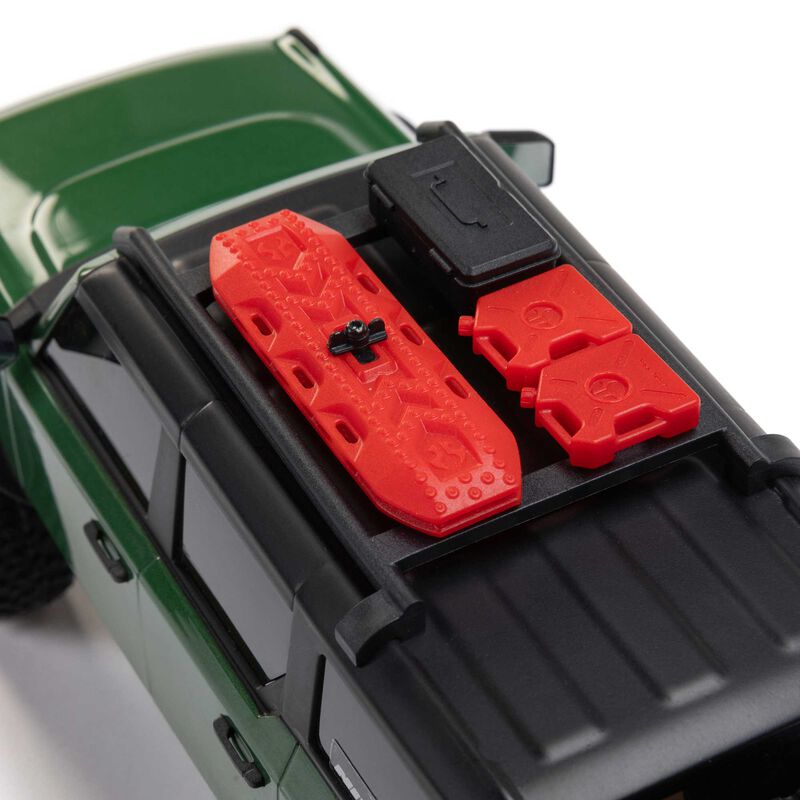 1/24 SCX24 Ford Bronco 4X4 RTR Brushed Rock Crawler (Chargeur et Batterie inclus) VERT