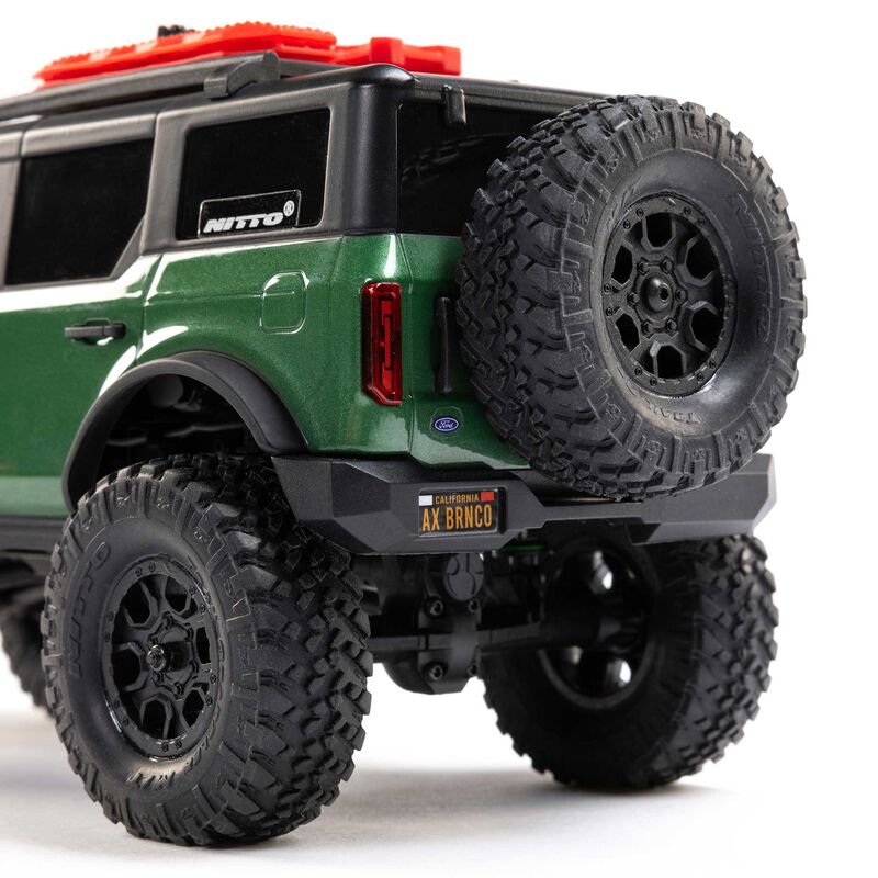 1/24 SCX24 Ford Bronco 4X4 RTR Brushed Rock Crawler (Chargeur et Batterie inclus) VERT
