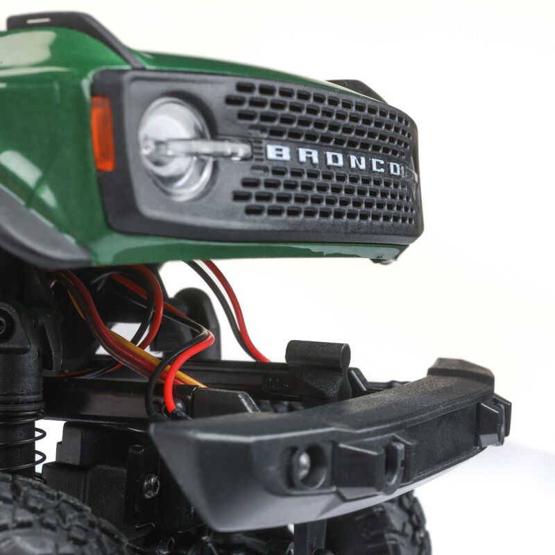 1/24 SCX24 Ford Bronco 4X4 RTR Brushed Rock Crawler (Chargeur et Batterie inclus) VERT