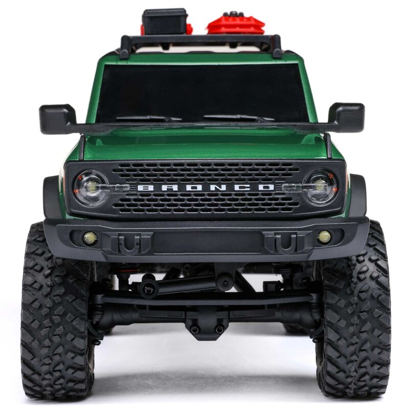 1/24 SCX24 Ford Bronco 4X4 RTR Brushed Rock Crawler (Chargeur et Batterie inclus) VERT