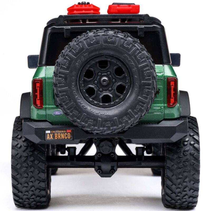 1/24 SCX24 Ford Bronco 4X4 RTR Brushed Rock Crawler (Chargeur et Batterie inclus) VERT