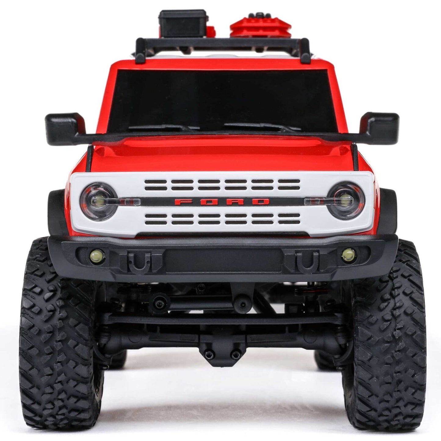 1/24 SCX24 Ford Bronco 4X4 RTR Brushed Rock Crawler (Chargeur et Batterie inclus) ROUGE - HERITAGE EDITION