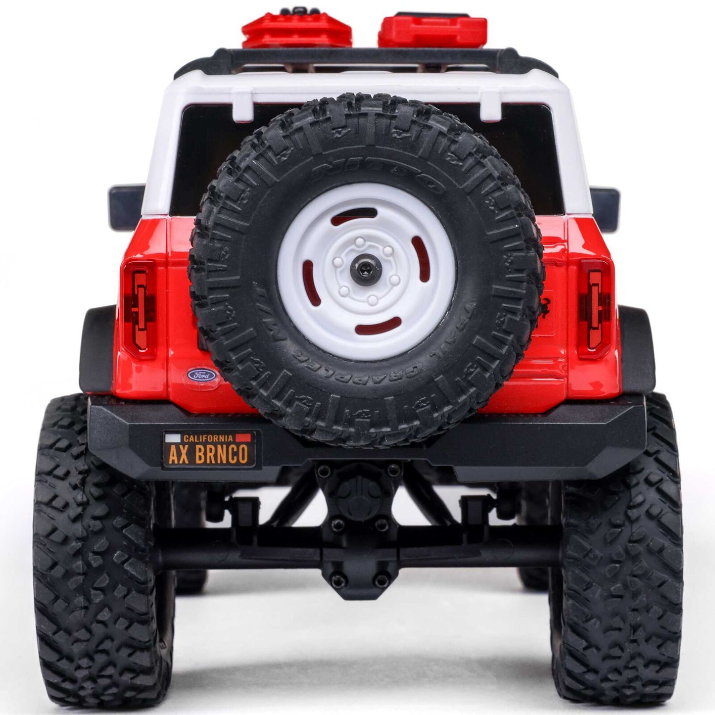 1/24 SCX24 Ford Bronco 4X4 RTR Brushed Rock Crawler (Chargeur et Batterie inclus) ROUGE - HERITAGE EDITION