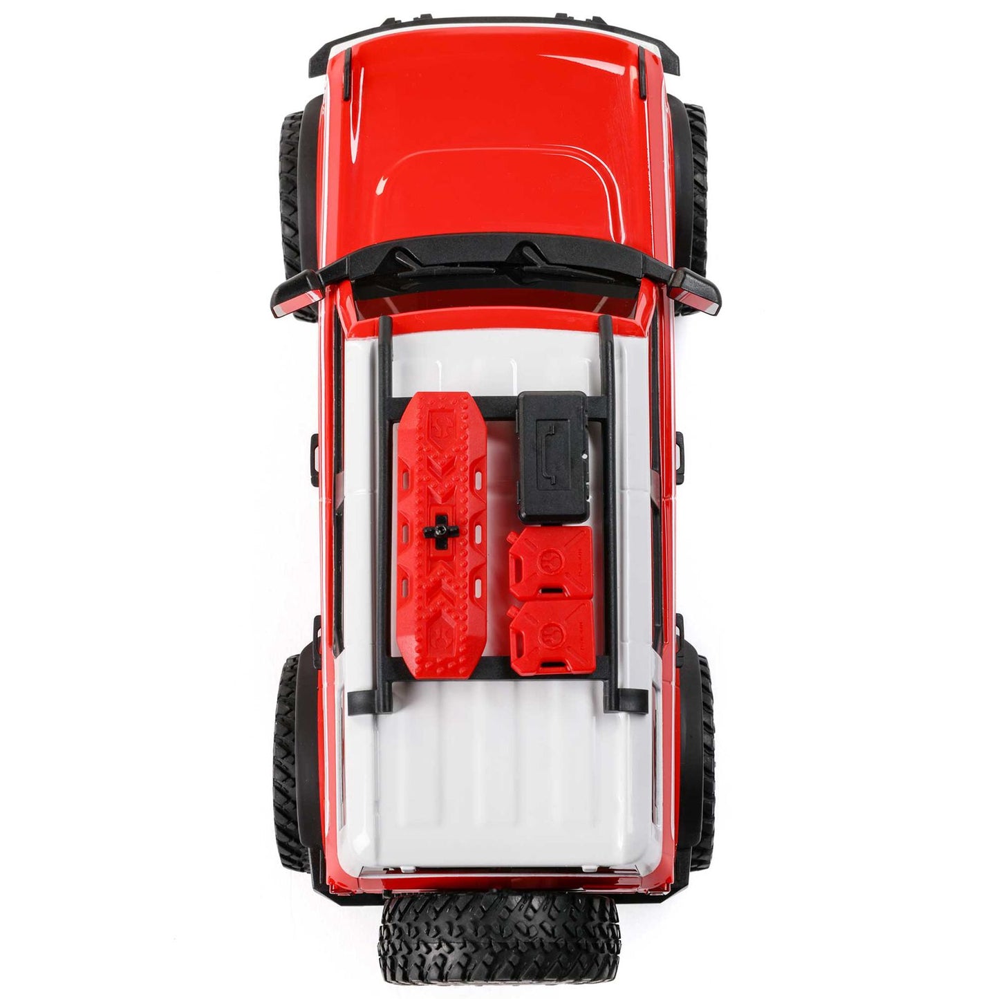 1/24 SCX24 Ford Bronco 4X4 RTR Brushed Rock Crawler (Chargeur et Batterie inclus) ROUGE - HERITAGE EDITION