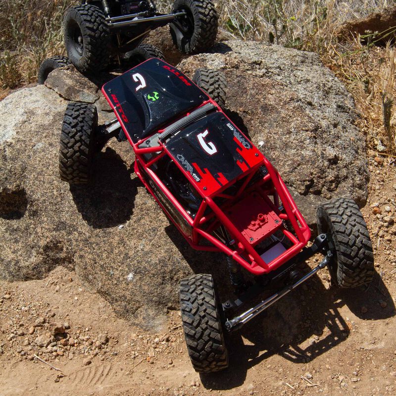1/10 UTB10 Capra 1.9 Currie Unlimited Trail Buggy 4X4 RTR Brush Rock Crawler, Red