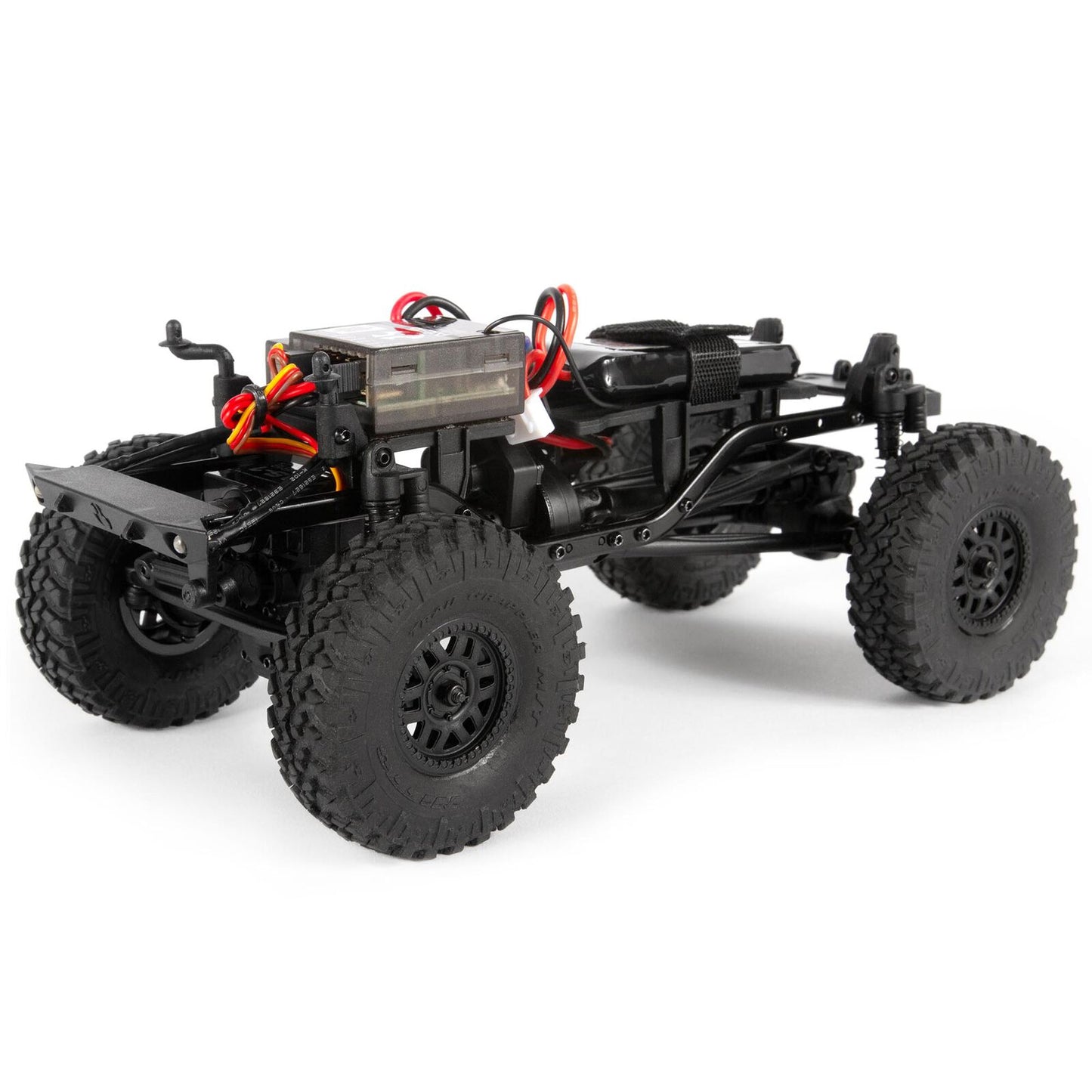 1/24 SCX24 Deadbolt 4X4 RTR Brushed Rock Crawler (Battery & Charger Included), Red