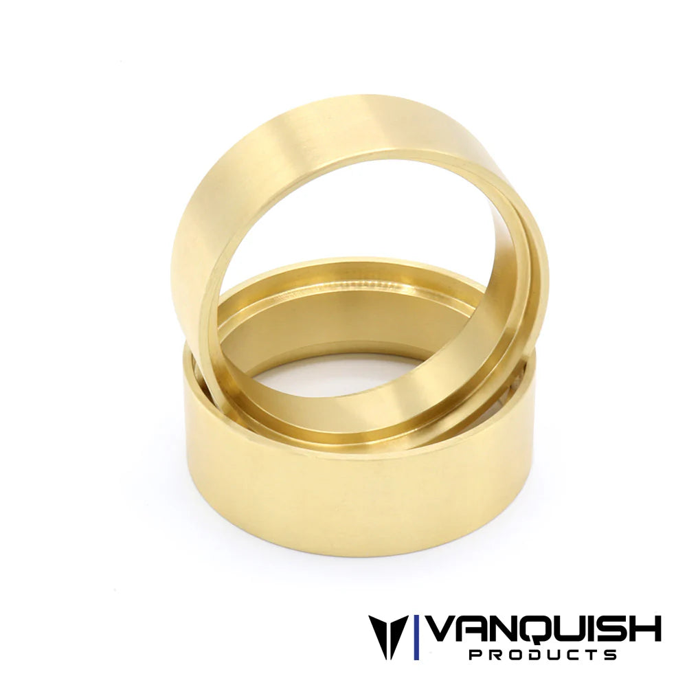 1.9 BRASS WHEEL CLAMP RINGS (PAIRE)