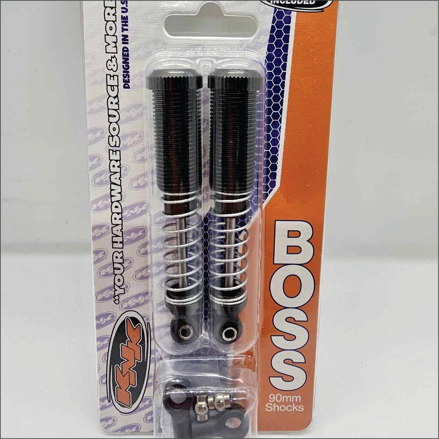 (2) 90mm Boss Shocks (Couleurs variées)
