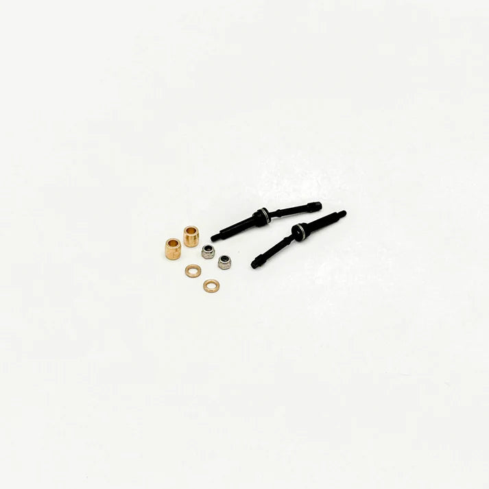 Mofo RC | +4mm Hardened Steel CVD Driveshafts (For Axial® SCX30™)