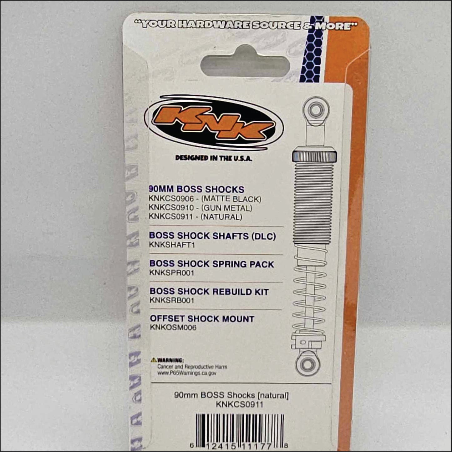 (2) 90mm Boss Shocks (Couleurs variées)