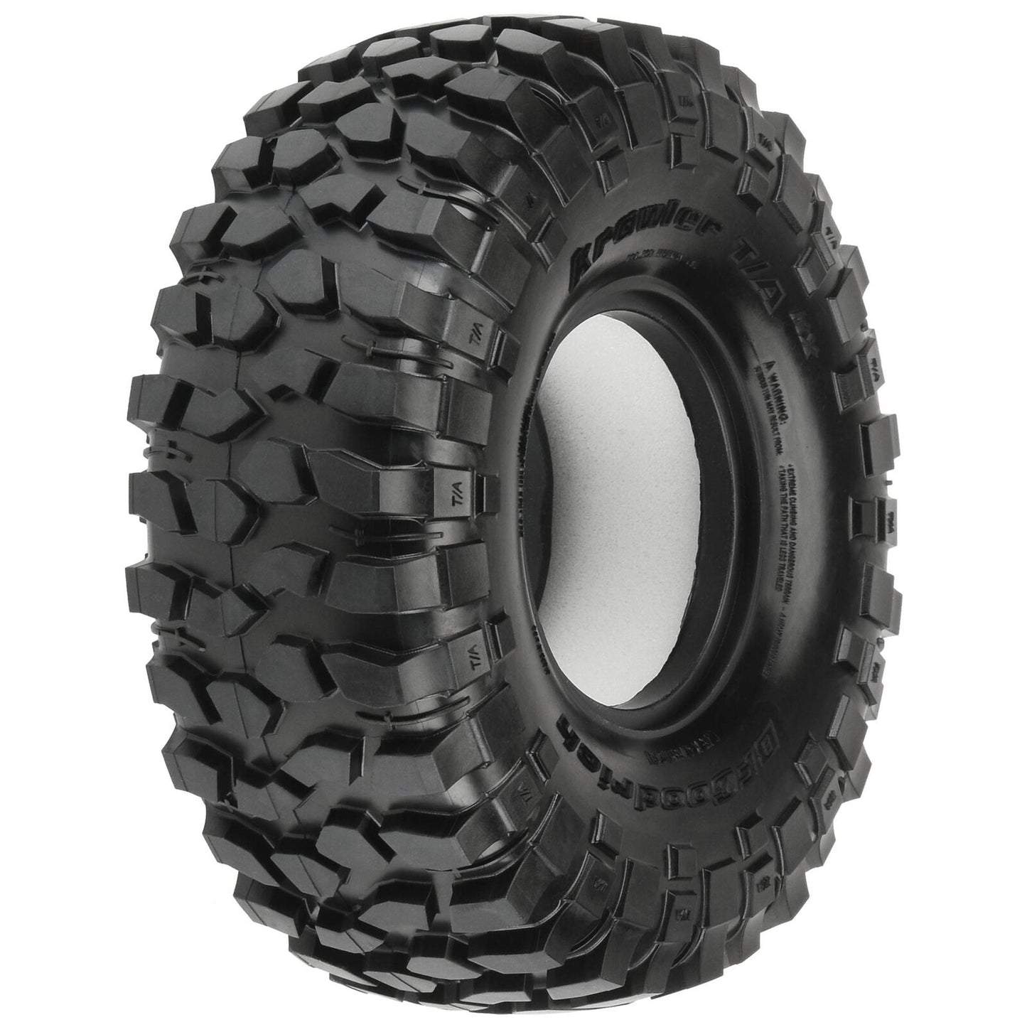 Pro-Line - 1.9" - BFGoodrich® Krawler T/A® KX - Predator (Red Label) - 4.75 x 1.75 - Rock Terrain Truck Tires (2)