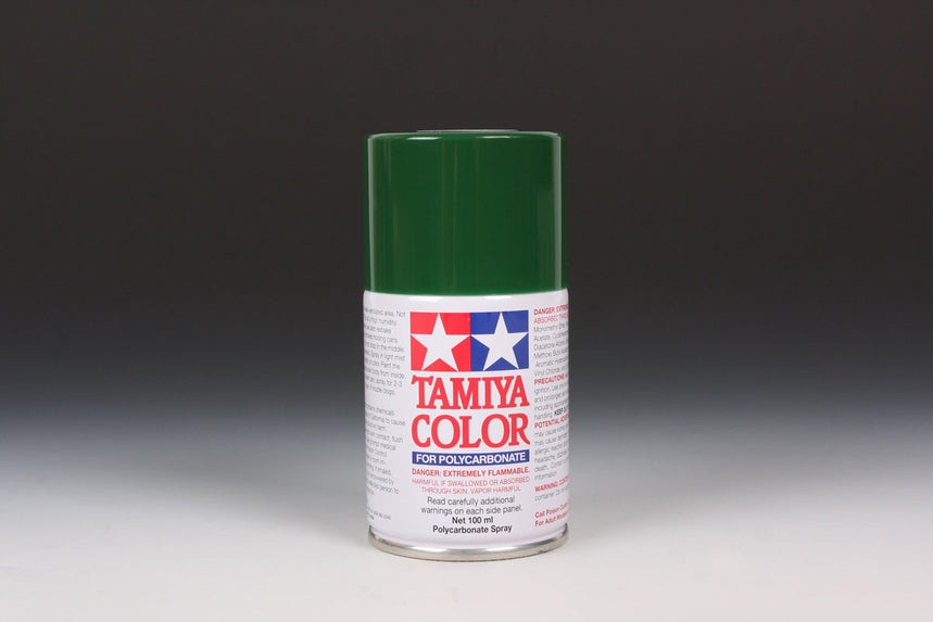 PS- 22 - VERT COURSE "RACING GREEN" - Peinture en aérosol pour polycarbonate - 100ml
