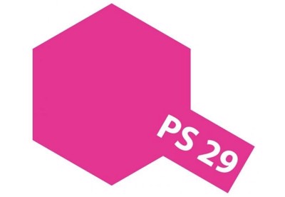 PS - 29 - ROSE FLUORESCENT - Peinture en aérosol pour polycarbonate - 100ml