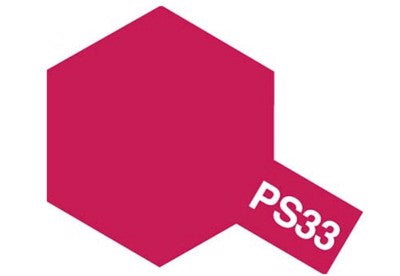 PS- 33 - ROUGE CERISE - Peinture en aérosol pour polycarbonate - 100ml