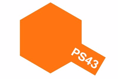 PS-43 - ORANGE TRANSLUCIDE - Peinture en aérosol pour polycarbonate - 100ml