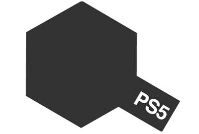 PS-5 - NOIR - Peinture en aérosol pour polycarbonate - 100ml