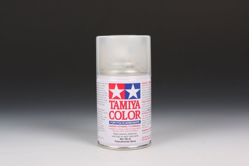 PS-55 - CLAIR MAT "FLAT CLEAR" - Peinture en aérosol pour polycarbonate - 100ml