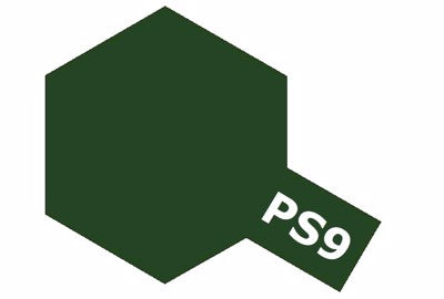 PS-9 - VERT - Peinture en aérosol pour polycarbonate - 100ml