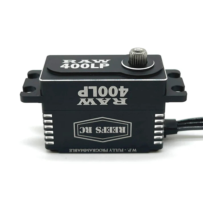 Reefs RAW400 LP Submarine Servo - 460oz 0.065sec@8.4V-Blk