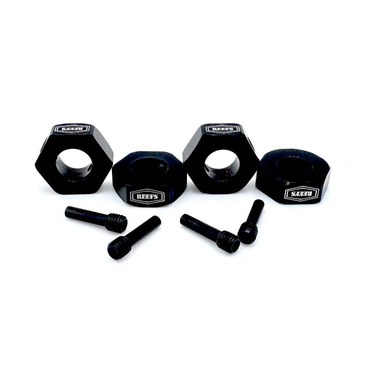 REEFS Wheel Hex 12mm/6mm bore & Pins (4) - REEFS280