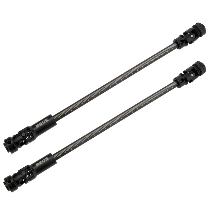 MEUS Racing SCX10 Cuttable Drive shafts 62-180MM for 1/10 Axial SCX10/Tamiya CCO1/Redcat Gen8