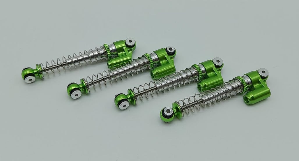 Lot de 4 amortisseurs SCX24 Vert (SWV-24)