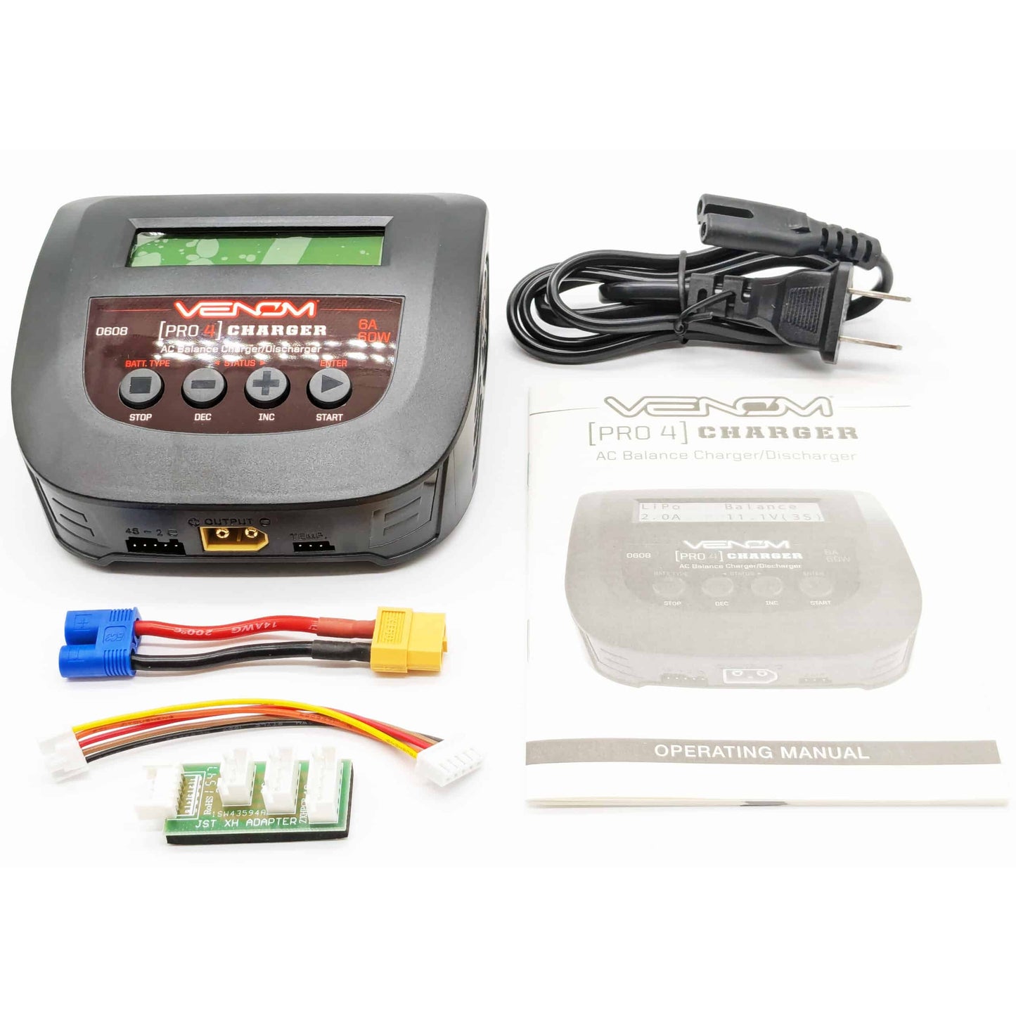 Venom 0608 Power Pro 4 Sport chargeur de batteries LiPo & NiMH 2S-4S 6A 60W AC (VEN0608)