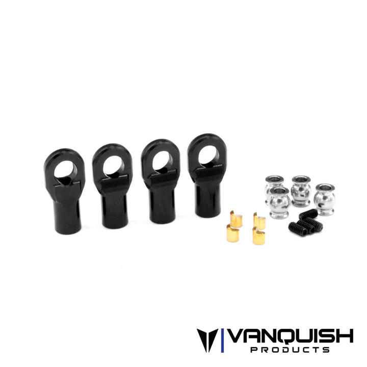 Machined Rod Ends - Straight M4 couleurs variées