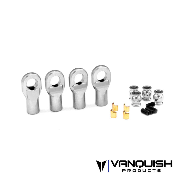 Machined Rod Ends - Straight M4 couleurs variées